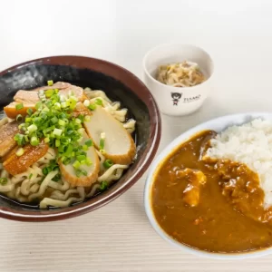 沖縄そばミニカレーセット(安里・牧志)